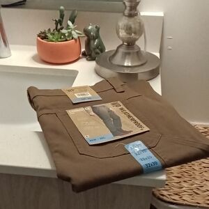 Men's Brown Commuter Pants 32 Waist 30 Length